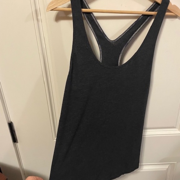 LULULEMON OM RACERBACK - HEATHERED BLACK - Picture 6 of 9